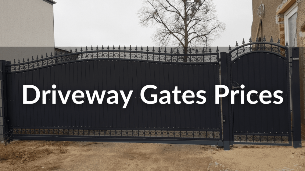 driveway gates prices