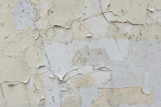 Peeling of Paint Due to Dampness